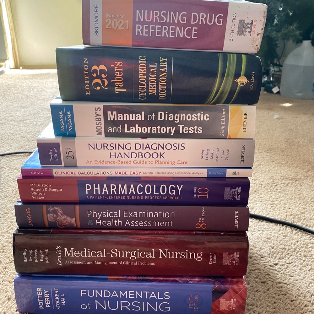Nursing School Books